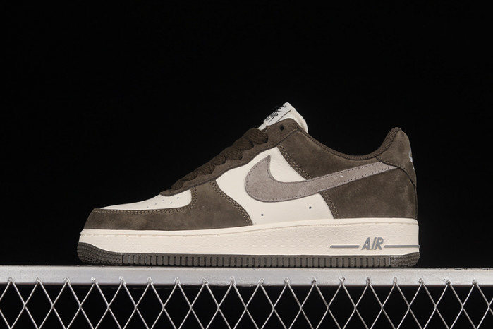 nike air force 1 07 low dark grey brown white tu6995-396