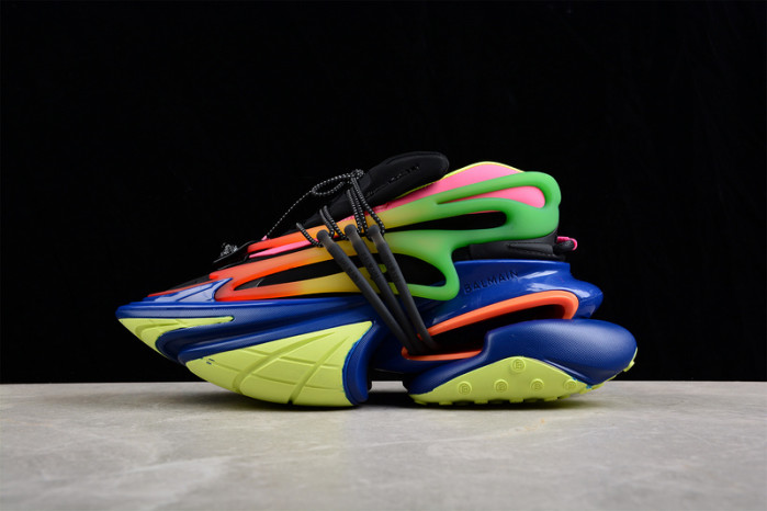 Balmain Unicorn Layered Sneakers BL20383