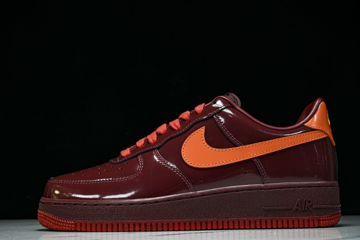 Nike Air Force 1 Low 'Patent Leather Dark Team Red' IO4489-601