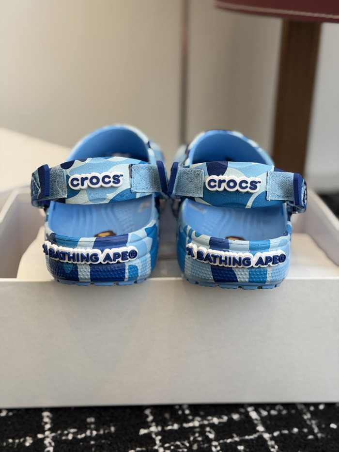 BAPE x Cr0c5 Classic Clog CS0002