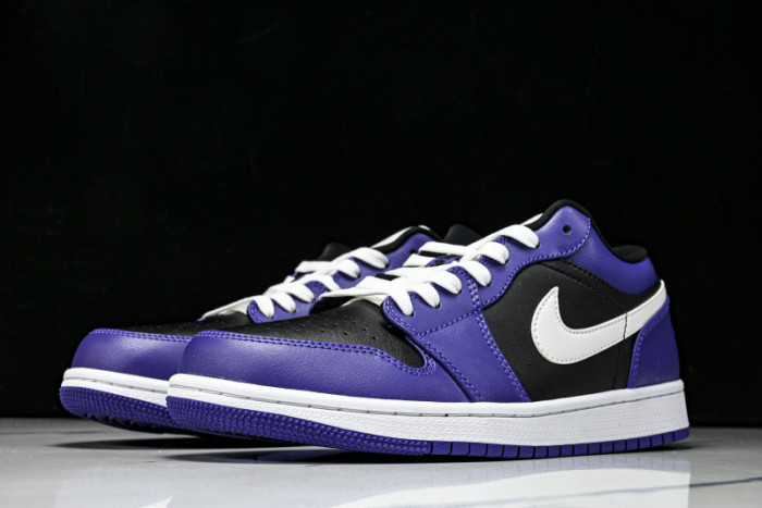 AIR Jordan 1 Low Court Purple Black 553558-501
