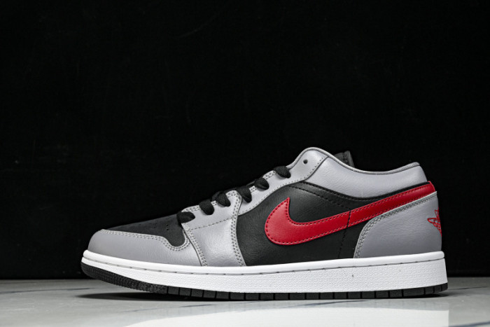 AIR Jordan 1 Low Cement Grey Fire Red (Women's) FZ4183-002