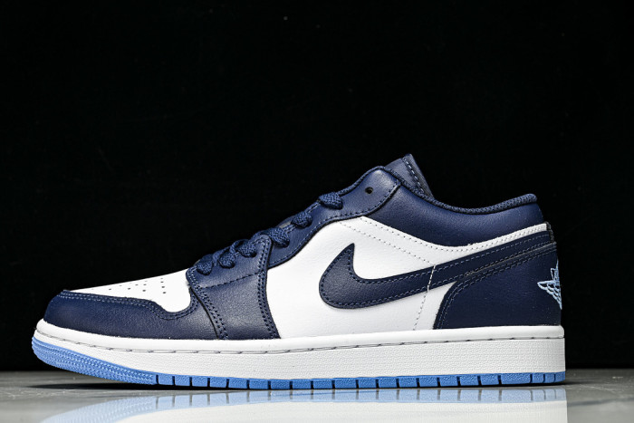 Air Jordan 1 Low 'Midnight Navy/University Blue' 553558-404