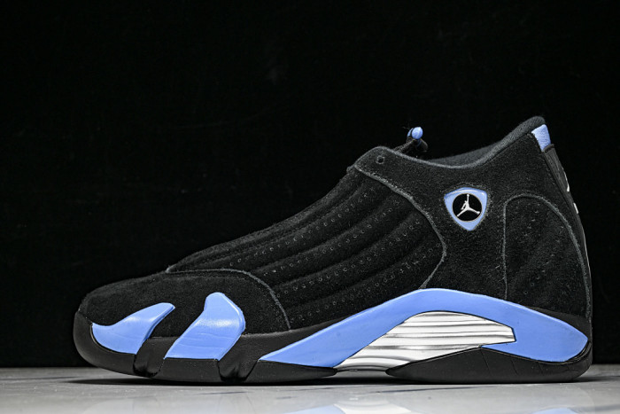 Air Jordan 14 “Black/University Blue” 487471-002