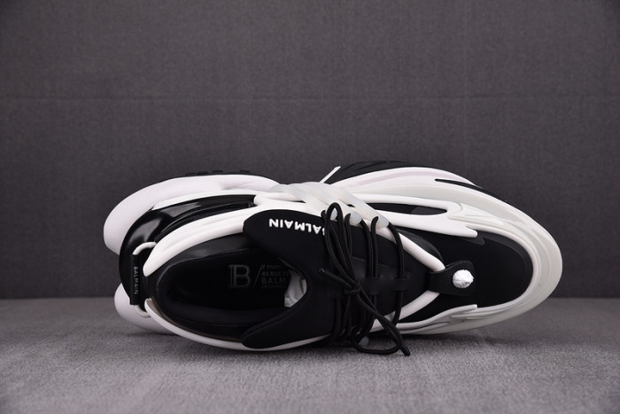 balmain unicorn layered sneakers bl56362699