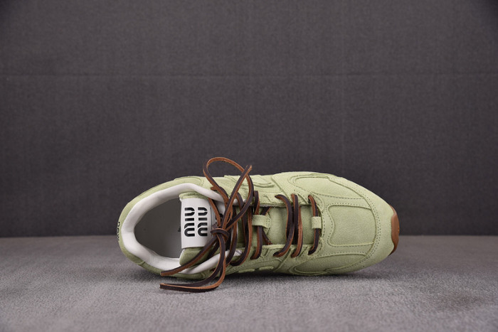 M*u M*u x New Balance Leather Sneakers UM002