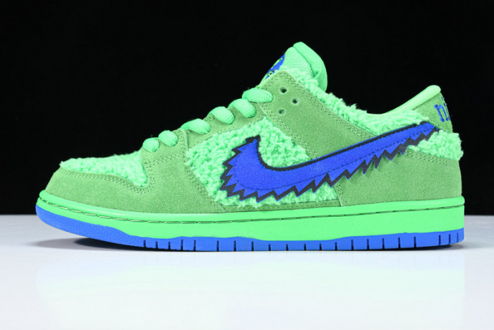 grateful dead x nike sb dunk low “green bear” cj5378-300