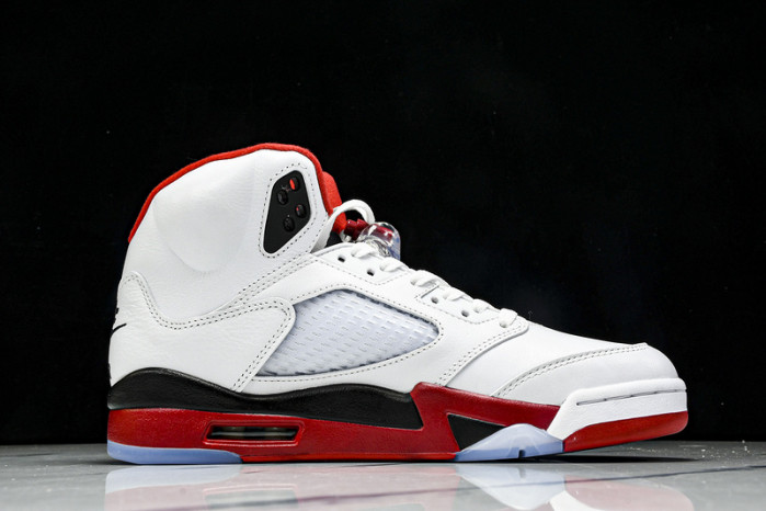 Air Jordan 5 “Fire Red Black Tongue” HQ7978-101