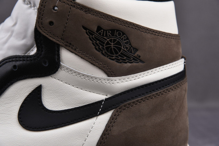 air jordan 1 retro high dark mocha - 555088-105
