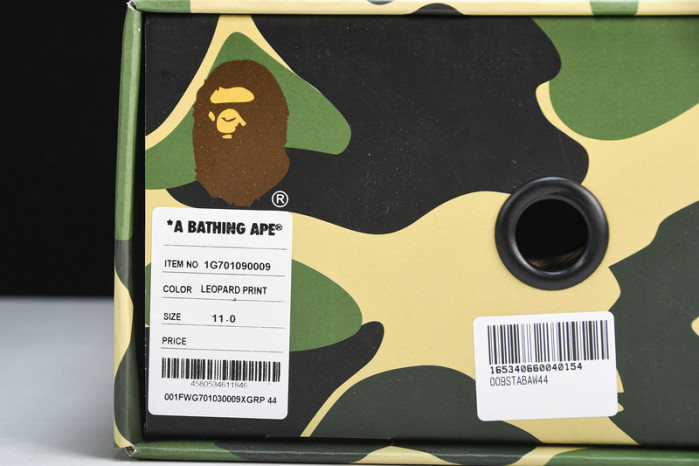 bape sta low sneaker 191042-013