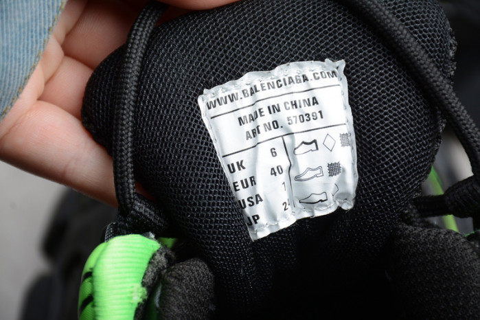 blcg sneaker tess.s.gomma black green 570391 w2gn1 1012