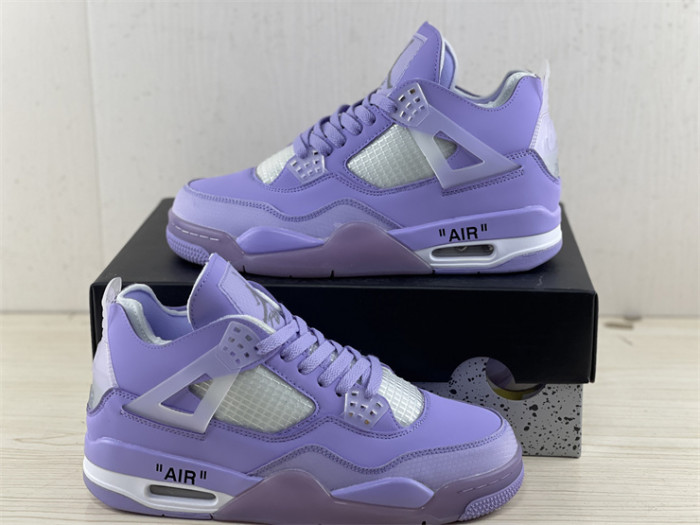 jordan 4 retro x ofw purple