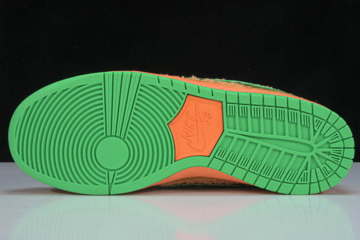 grateful dead nike sb dunk low orange bear cj5378-800