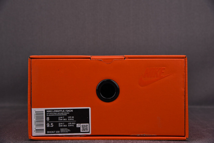 nike ldwaffle clot sacai net orange blaze - dh1347-100
