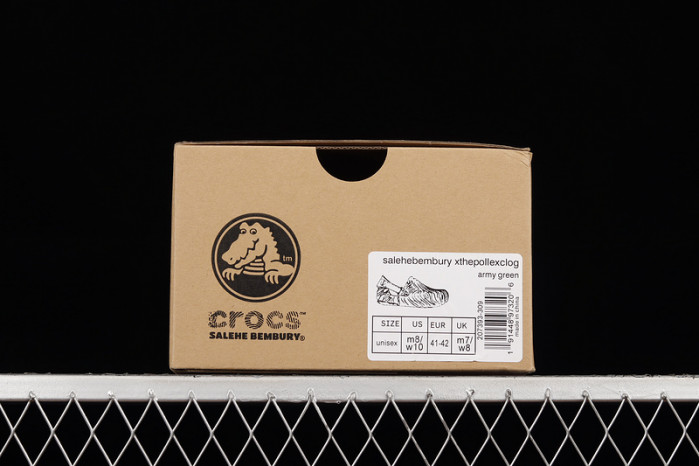 Salehe Bembury x Cr0c5 Polle x Clog "Army Green"