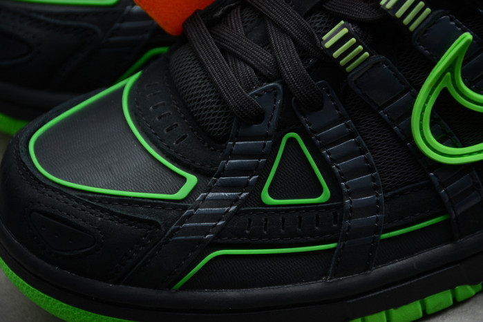 ofw nike air rubber dunk “”green strike“ cu6015-001