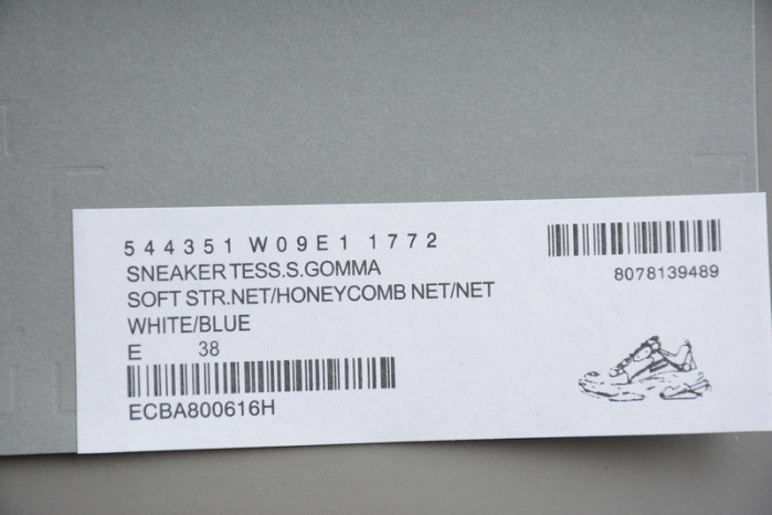 blcg sneaker triple.s.gomma"blue-gray" 541624 w09e1 1772