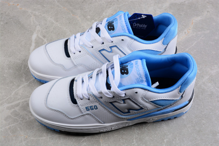 new balance 550 unc white university blue bb550hl1