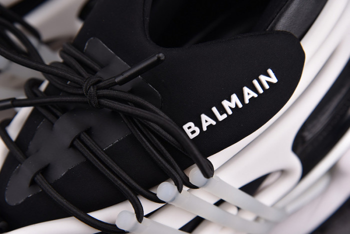 balmain unicorn layered sneakers bl56362699