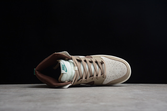 nike dunk high light chocolate - dh5348-100