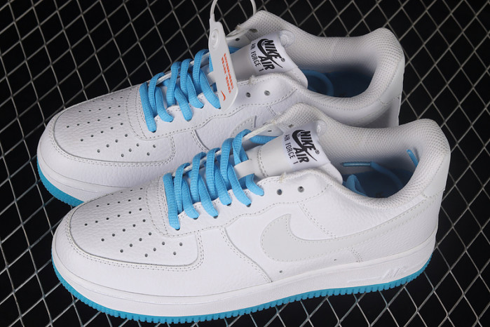 nike air force 1 07 low white blue crystal black kh0806