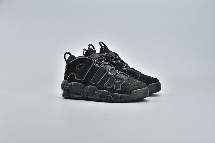 air more uptempo black reflective (2018) 414962-004