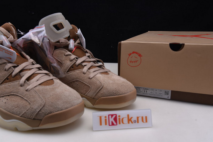 air jordan 6 travis scott x “british khaki” dh0690-200