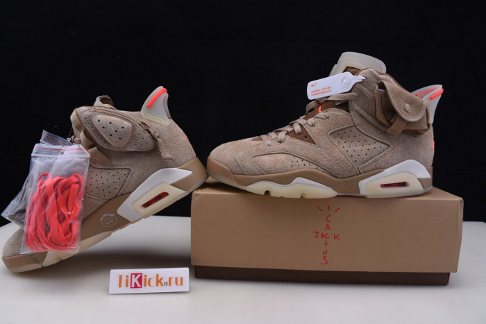 air jordan 6 travis scott x “british khaki” dh0690-200