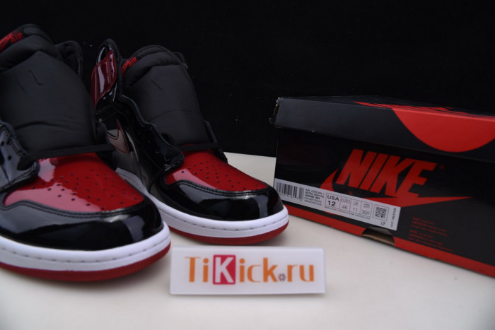 air jordan 1 high og ‘bred patent’ 555088-063