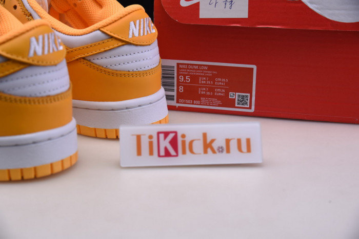 nike dunk low laser orange dd1503-800
