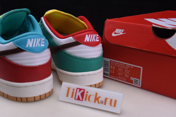 nike dunk low free 99 black dh0952-001