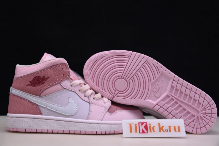 air jordan 1 mid digital pink (w) cw5379-600