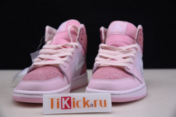 air jordan 1 mid digital pink (w) cw5379-600