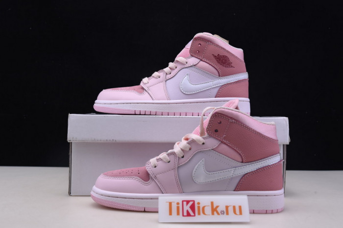 air jordan 1 mid digital pink (w) cw5379-600