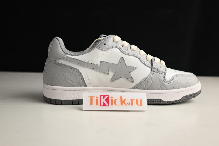 bape sta sk8 to nigo light grey/white/beige aa1g801009i