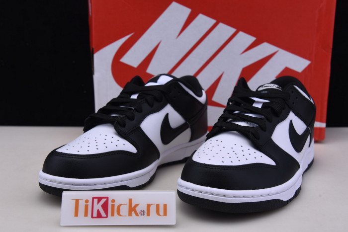 nike dunk low retro white black (2021) dd1391-100