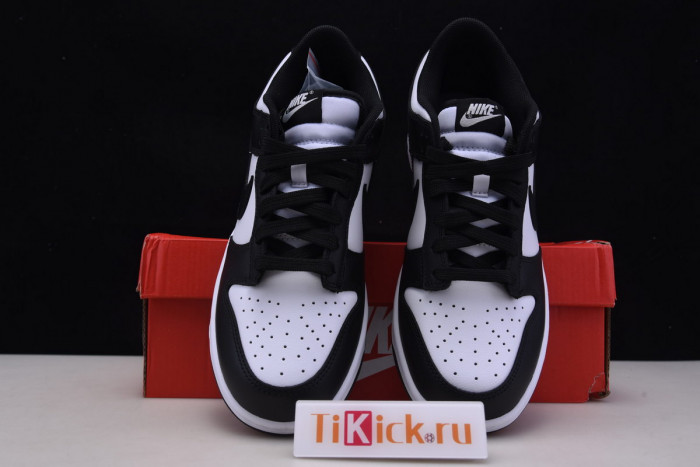 nike dunk low retro white black (2021) dd1391-100