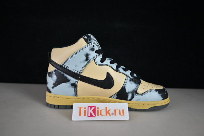 nike dunk high 1985 black acid wash - dd9404-700
