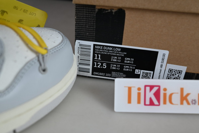 nike dunk low ofw of29 - dm1602-103