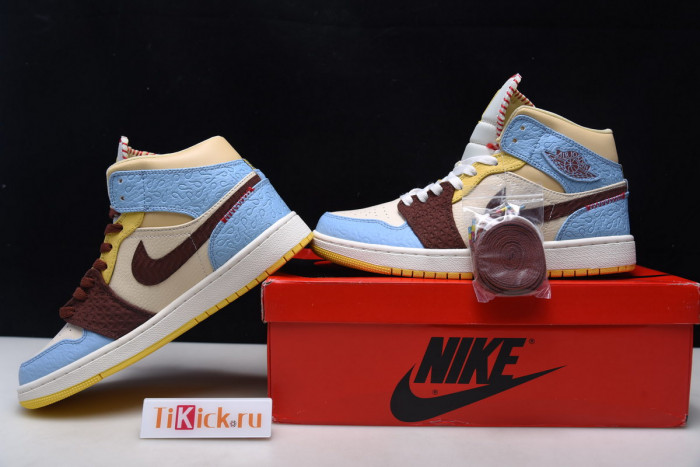 air jordan 1 Ma*s*n chateau rouge x high mid fearless cu2803-200