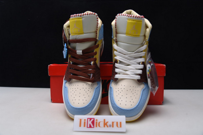 air jordan 1 Ma*s*n chateau rouge x high mid fearless cu2803-200