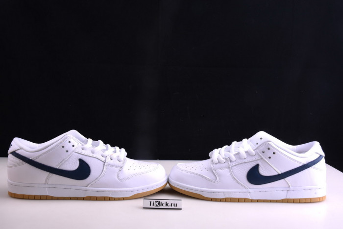 nike sb dunk low orange label white navy cz2249-100