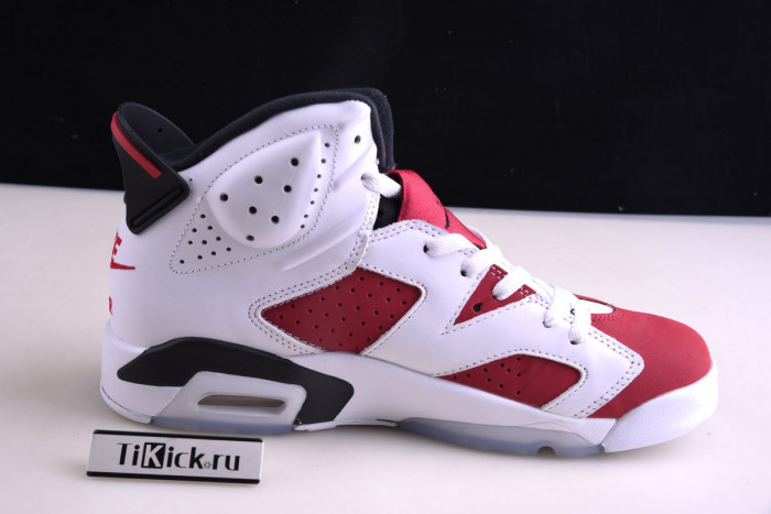 air jordan 6 retro carmine (2021) ct8529-106