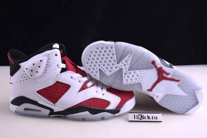 air jordan 6 retro carmine (2021) ct8529-106