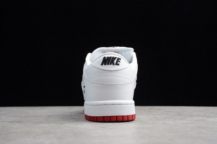 SUPREME X NIKE SB DUNK LOW VARSITY RED-WHITE CK3480-600