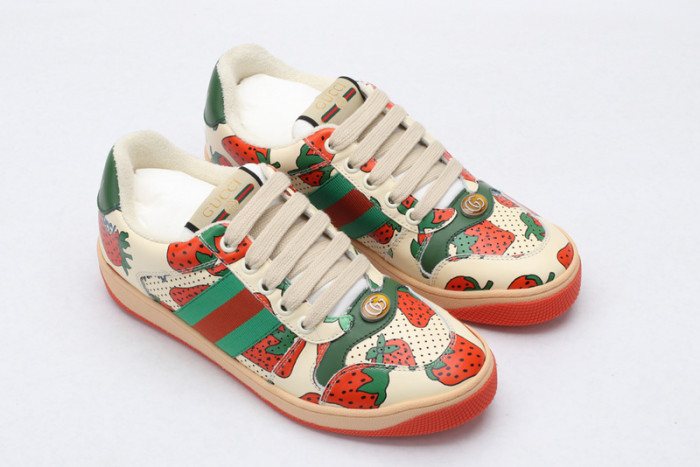G*u*i ace embroidered low-top sneaker